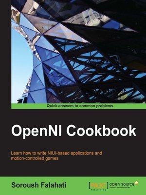cover image of OpenNI Cookbook